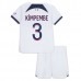 Maglia Paris Saint-Germain Kimpembe 3 Bambino Divisa Trasferta 2023/24