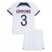 Maglia Paris Saint-Germain Kimpembe 3 Bambino Divisa Trasferta 2023/24 Maglia Paris Saint-Germain Kimpembe 3 Bambino Divisa Trasferta 2023/24
