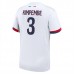 Maglia Paris Saint Germain Kimpembe 3 Divisa Trasferta 2024/25