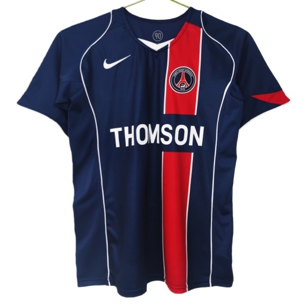 Maglia Paris Saint Germain Kit Gara Home Retro 2004-05 Maglia Paris Saint Germain Kit Gara Home Retro 2004-05