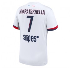 Maglia Paris Saint Germain Kvaratskhelia 7 Divisa Trasferta 2025/26
