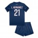 Maglia Paris Saint Germain L.Hernandez 21 Bambino Divisa Prima 2024/25