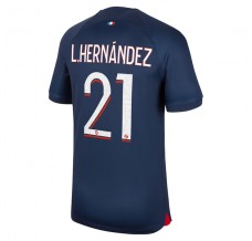 Maglia Paris Saint-Germain L.Hernandez 21 Divisa Prima 2023/24