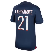 Maglia Paris Saint-Germain L.Hernandez 21 Divisa Prima 2023/24 Maglia Paris Saint-Germain L.Hernandez 21 Divisa Prima 2023/24