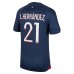 Maglia Paris Saint-Germain L.Hernandez 21 Divisa Prima 2023/24