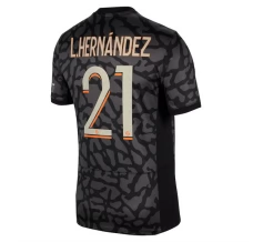 Maglia Paris Saint-Germain L.Hernandez 21 Divisa Terza 2023/24 Maglia Paris Saint-Germain L.Hernandez 21 Divisa Terza 2023/24