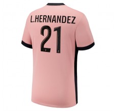 Maglia Paris Saint Germain L.Hernandez 21 Divisa Terza 2024/25