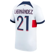 Maglia Paris Saint-Germain L.Hernandez 21 Divisa Trasferta 2023/24 Maglia Paris Saint-Germain L.Hernandez 21 Divisa Trasferta 2023/24