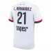 Maglia Paris Saint Germain L.Hernandez 21 Divisa Trasferta 2025/26 Maglia Paris Saint Germain L.Hernandez 21 Divisa Trasferta 2025/26