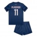 Maglia Paris Saint Germain M.Asensio 11 Bambino Divisa Prima 2024/25