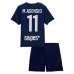 Maglia Paris Saint Germain M.Asensio 11 Bambino Divisa Prima 2025/26