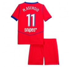 Maglia Paris Saint Germain M.Asensio 11 Bambino Divisa Terza 2025/26