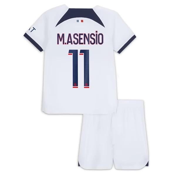Maglia Paris Saint-Germain M.Asensio 11 Bambino Divisa Trasferta 2023/24 Maglia Paris Saint-Germain M.Asensio 11 Bambino Divisa Trasferta 2023/24