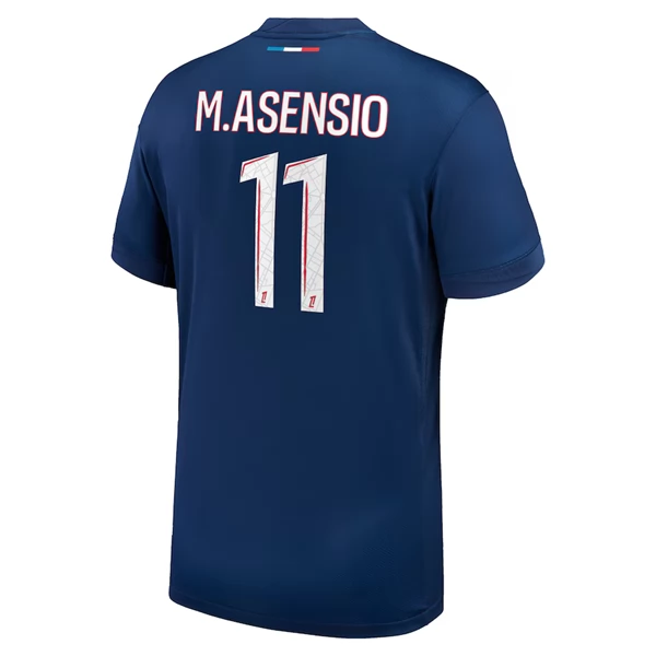 Maglia Paris Saint Germain M.Asensio 11 Divisa Prima 2024/25 Maglia Paris Saint Germain M.Asensio 11 Divisa Prima 2024/25