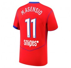 Maglia Paris Saint Germain M.Asensio 11 Divisa Terza 2025/26
