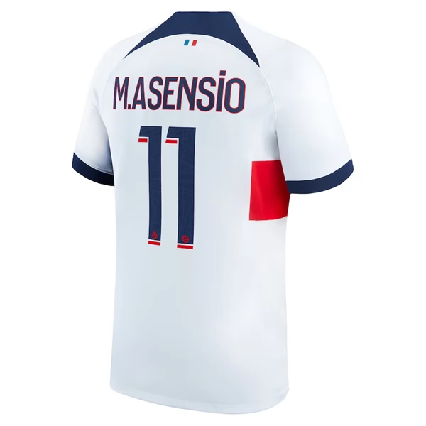 Maglia Paris Saint-Germain M.Asensio 11 Divisa Trasferta 2023/24 Maglia Paris Saint-Germain M.Asensio 11 Divisa Trasferta 2023/24