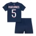 Maglia Paris Saint-Germain Marquinhos 5 Bambino Divisa Prima 2023/24 Maglia Paris Saint-Germain Marquinhos 5 Bambino Divisa Prima 2023/24