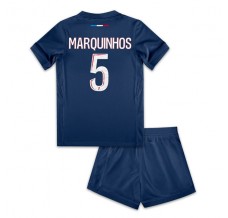 Maglia Paris Saint Germain Marquinhos 5 Bambino Divisa Prima 2024/25