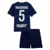Maglia Paris Saint Germain Marquinhos 5 Bambino Divisa Prima 2025/26 Maglia Paris Saint Germain Marquinhos 5 Bambino Divisa Prima 2025/26