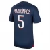 Maglia Paris Saint-Germain Marquinhos 5 Divisa Prima 2023/24