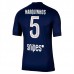 Maglia Paris Saint Germain Marquinhos 5 Divisa Prima 2025/26