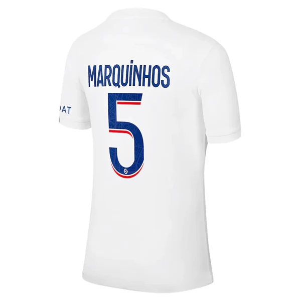 Maglia Paris Saint-Germain Marquinhos 5 Divisa Terza 2022/23 Maglia Paris Saint-Germain Marquinhos 5 Divisa Terza 2022/23