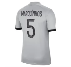 Maglia Paris Saint-Germain Marquinhos 5 Divisa Trasferta 2022/23 Maglia Paris Saint-Germain Marquinhos 5 Divisa Trasferta 2022/23