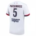Maglia Paris Saint Germain Marquinhos 5 Divisa Trasferta 2025/26
