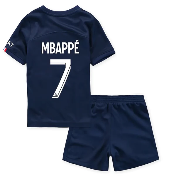 Maglia Paris Saint-Germain Mbappé 7 Bambino Divisa Prima 2022/23 Maglia Paris Saint-Germain Mbappé 7 Bambino Divisa Prima 2022/23