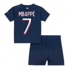 Maglia Paris Saint-Germain Mbappé 7 Bambino Divisa Prima 2023/24