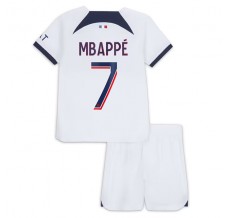 Maglia Paris Saint-Germain Mbappé 7 Bambino Divisa Trasferta 2023/24