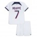Maglia Paris Saint-Germain Mbappé 7 Bambino Divisa Trasferta 2023/24