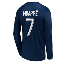 Maglia Paris Saint-Germain Mbappé 7 Divisa Prima 2022/23 Manica Lunga