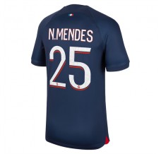 Maglia Paris Saint-Germain N.Mendes 25 Divisa Prima 2023/24