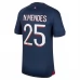 Maglia Paris Saint-Germain N.Mendes 25 Divisa Prima 2023/24 Maglia Paris Saint-Germain N.Mendes 25 Divisa Prima 2023/24