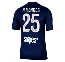 Maglia Paris Saint Germain N.Mendes 25 Divisa Prima 2025/26