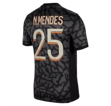 Maglia Paris Saint-Germain N.Mendes 25 Divisa Terza 2023/24