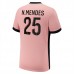 Maglia Paris Saint Germain N.Mendes 25 Divisa Terza 2024/25