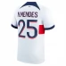 Maglia Paris Saint-Germain N.Mendes 25 Divisa Trasferta 2023/24 Maglia Paris Saint-Germain N.Mendes 25 Divisa Trasferta 2023/24