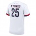 Maglia Paris Saint Germain N.Mendes 25 Divisa Trasferta 2024/25