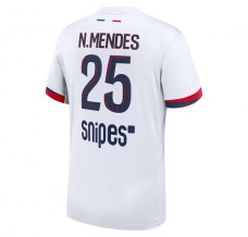 Maglia Paris Saint Germain N.Mendes 25 Divisa Trasferta 2025/26