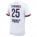 Maglia Paris Saint Germain N.Mendes 25 Divisa Trasferta 2025/26