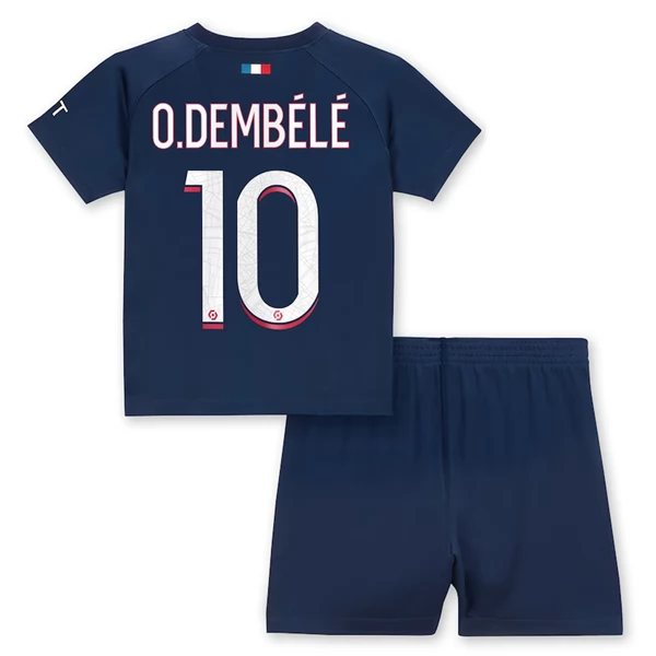 Maglia Paris Saint-Germain O.Dembélé 10 Bambino Divisa Prima 2023/24 Maglia Paris Saint-Germain O.Dembélé 10 Bambino Divisa Prima 2023/24