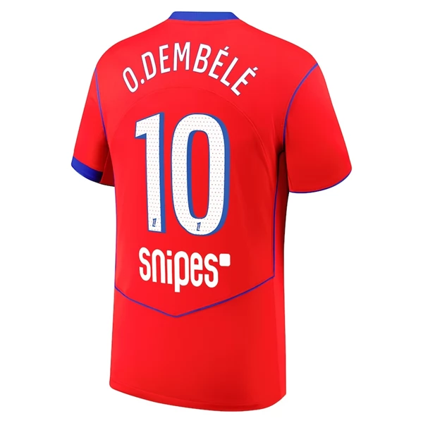 Maglia Paris Saint Germain O.Dembélé 10 Divisa Terza 2025/26 Maglia Paris Saint Germain O.Dembélé 10 Divisa Terza 2025/26