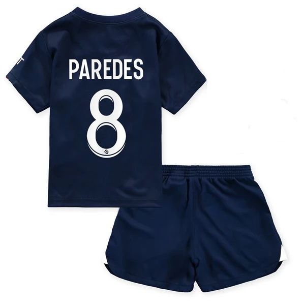 Maglia Paris Saint-Germain Paredes 8 Bambino Divisa Prima 2022/23 Maglia Paris Saint-Germain Paredes 8 Bambino Divisa Prima 2022/23