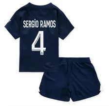 Maglia Paris Saint-Germain Sergio Ramos 4 Bambino Divisa Prima 2022/23 Maglia Paris Saint-Germain Sergio Ramos 4 Bambino Divisa Prima 2022/23