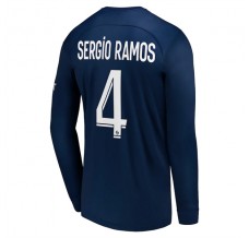 Maglia Paris Saint-Germain Sergio Ramos 4 Divisa Prima 2022/23 Manica Lunga