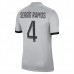 Maglia Paris Saint-Germain Sergio Ramos 4 Divisa Trasferta 2022/23