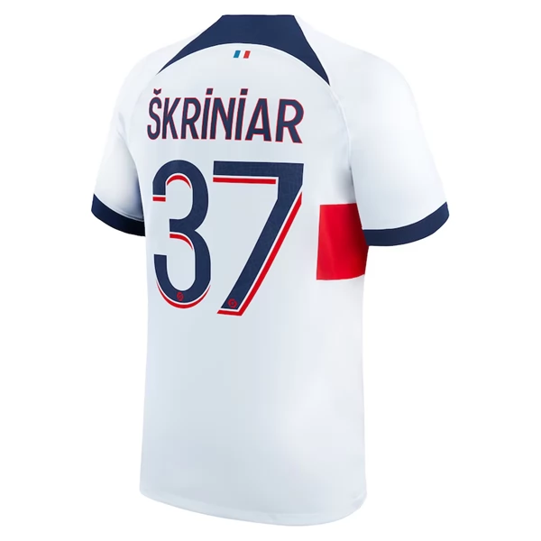 Maglia Paris Saint-Germain Skriniar 37 Divisa Trasferta 2023/24 Maglia Paris Saint-Germain Skriniar 37 Divisa Trasferta 2023/24