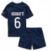 Maglia Paris Saint-Germain Verratti 6 Bambino Divisa Prima 2022/23